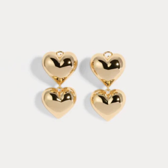 Small Bubble Heart Earrings 70$